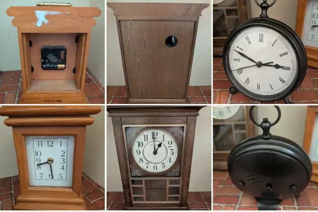 Vintage Clock Collection Lot in Home Décor & Accents in Red Deer - Image 3
