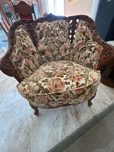 Vintage Sofa, Loveseat and Chair, View more