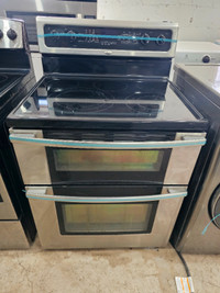 Whirlpool 30" Stainless Steel Electric Stove Double Oven Range
