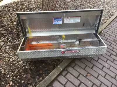Weatherguard fender mount tool boxes