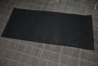 THICK BLACK OUTDOOR MAT