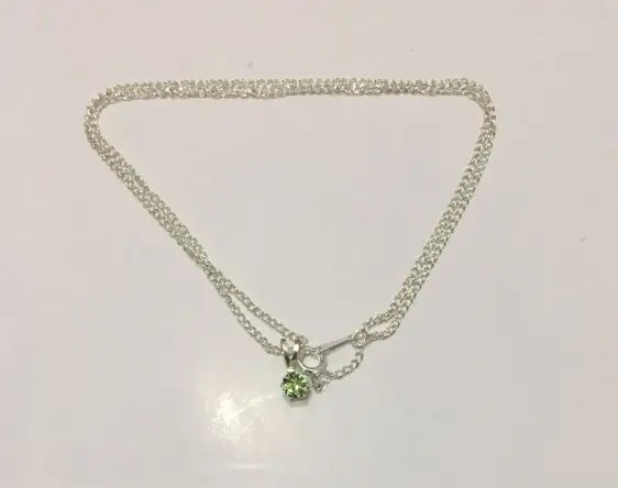 Necklace with Elegant Stone Pendant BRAND NEW