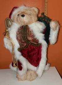 Plush Bear - Father Christmas