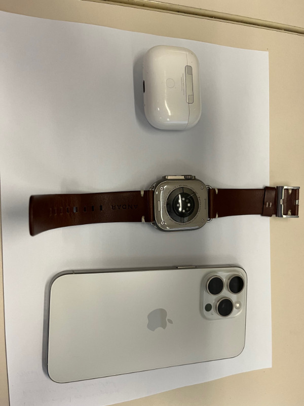 Apple watch ultra 2 and Airpods pro in Cell Phones in Calgary - Image 4