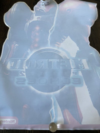 Metroid Prime 2 echoes display ad poster