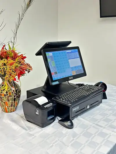 Advanced POS (Point of sale) system or Cash register designed to meet the unique needs of your pizza...