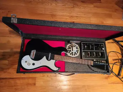 SUPERB Silvertone 1448 '60s+Original Amp/HCase! FREE SHIPPING!, View more