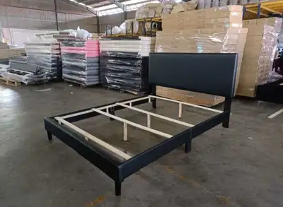Queen bed frame and Queen bed are available. free delivery. , View more