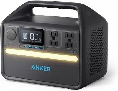 Anker PowerHouse 535 LiFePO4 Battery 512Wh | 500W Portable Station A1751111-5 ------ VISITEZ NOTRE S...