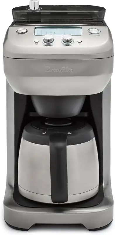 Breville BDC650BSS The Grind Control Drip Coffee Maker, Silver,