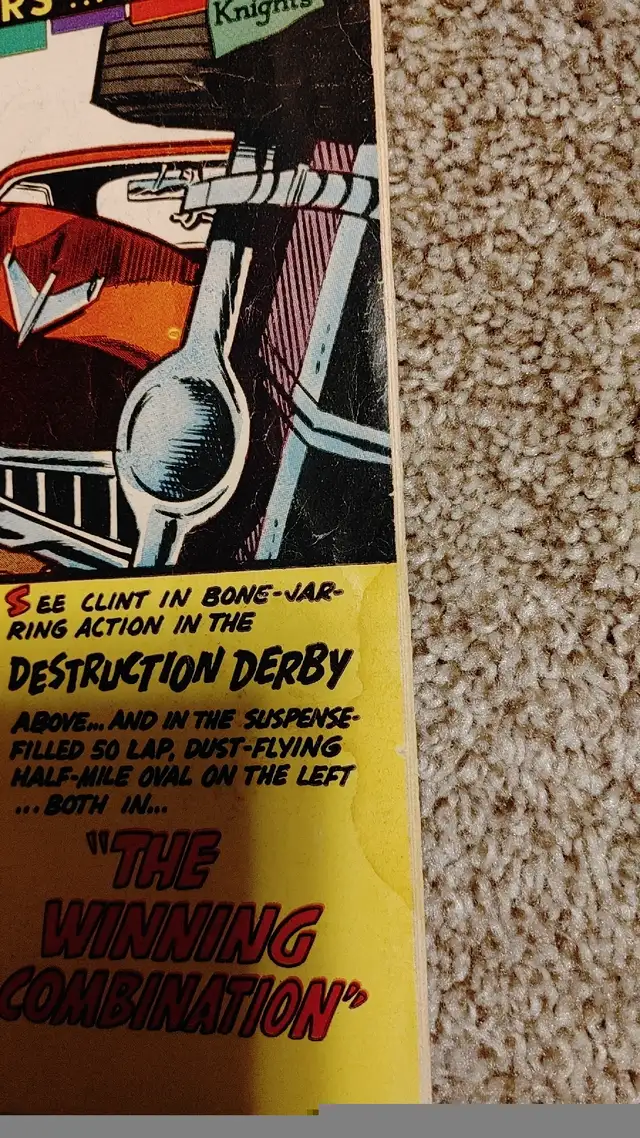 Good copy of 1969 Charlton Hot Rods and Racing Cars #96 in Comics & Graphic Novels in Edmonton - Image 3