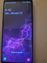 Samsung S9 phone
