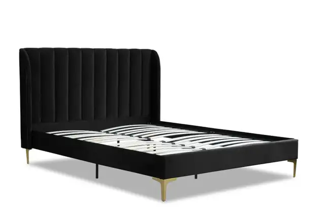 Premium Velvet Bed Frame Herman - Double / Queen / King - Sale in Beds & Mattresses in Mississauga / Peel Region - Image 9