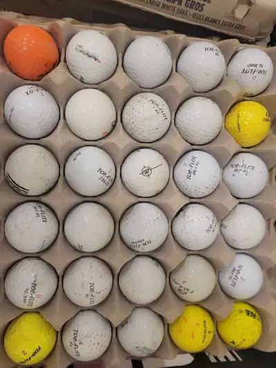 golf balls used, View more