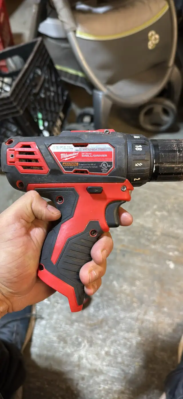 Milwaukee M12 Drill battery  included  in Power Tools in London - Image 4