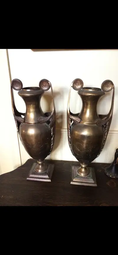 Vintage Bronze Vases, View more