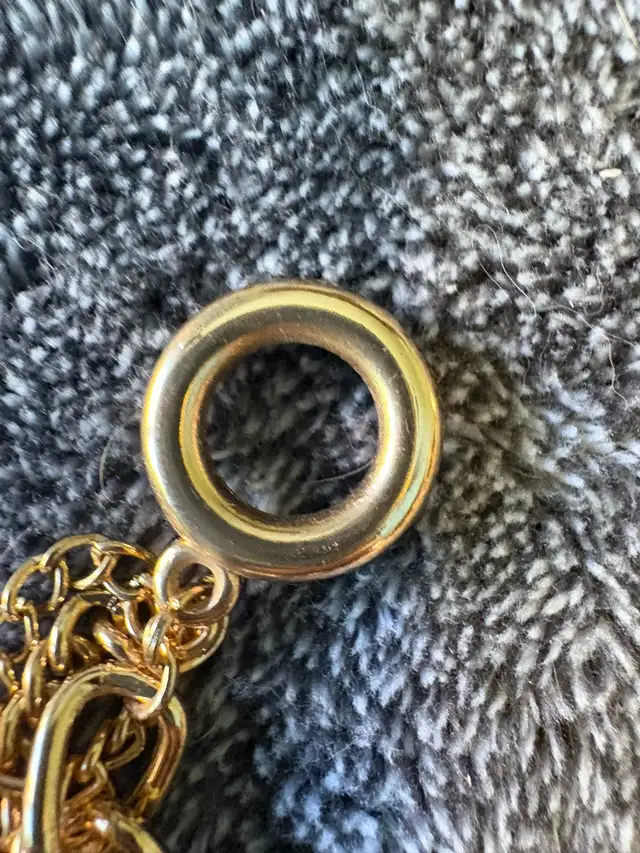 CHANEL (imitation) charm bracelet, like new63782627002241122