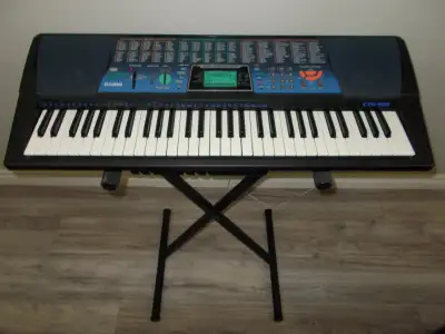 CASIO - Full Size 61 Key Keyboard w/Tones, Rhythms, Lesson Mode+, View more