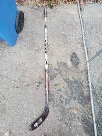 Bauer composite LH hockey stick.