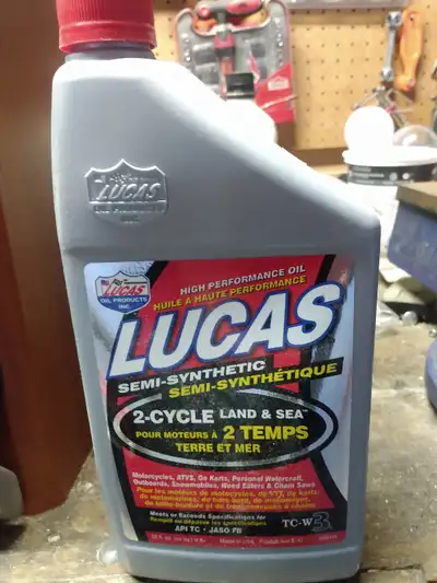 Lucas Semi-Synthetic 2 Cycle Oil, View more