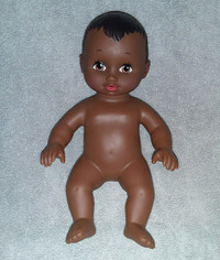 Vintage Lauer Toys Water Babies 9" African American AA Doll 1995