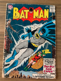 Bande dessinée Vintage DC Comics de BATMAN  (1964).