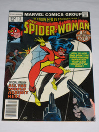 Marvel Comics Spider-Woman#1 (1978 series) comic book