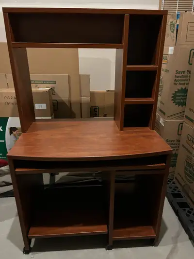 Best duty Computer Desk with sliding drawer for the key board.