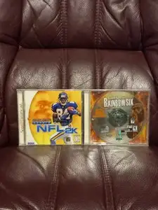 Dreamcast NFL 2k, Rainbow six, View more