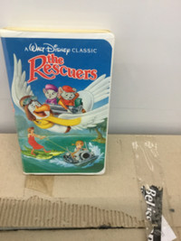 Walt Disney's The Classics The Rescuers VHS ** Black Diamond Ed