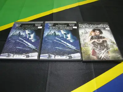Film DVD Edward aux Mains d'Argent (Français/Anglais) -8$ chacun, View more