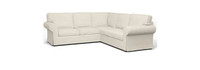 Corduroy couch sofa sectional ikea