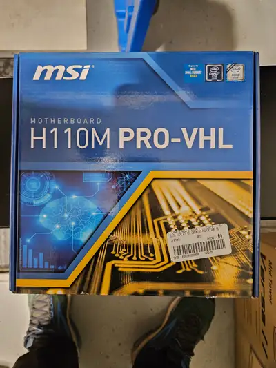 Motherboard / Carte mère MSI H110M PRO-VHL, View more