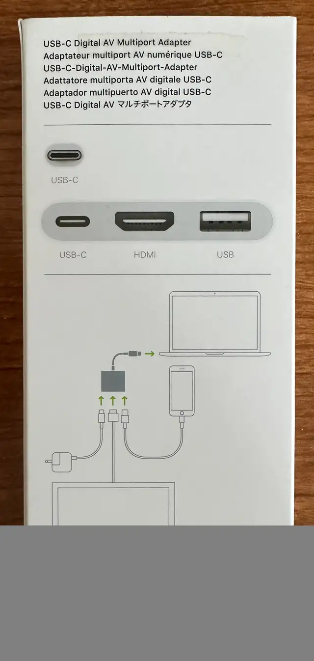 Apple USB-C to Digital AV Adapter in Cables & Connectors in Mississauga / Peel Region - Image 5