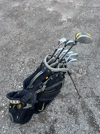 Nike Golf Clubs and Bag, View more