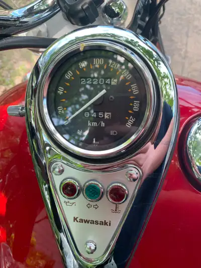 Great starter for confident rider, much better than 250cc bikes. Cruiser style. Front collision need...