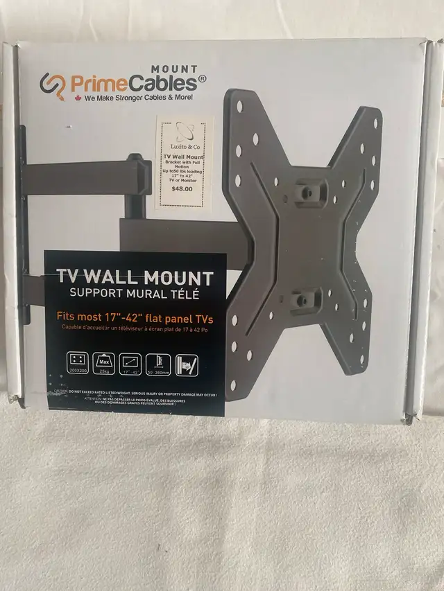 TV wall mounting bracket  in Video & TV Accessories in Medicine Hat - Image 2