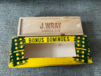 J. Way Jamaican Rum Dominos Set brand new