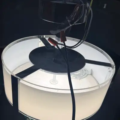 Modern Acrylic Drum Ceiling Light, View more