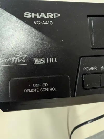 Sharp VC-A410 VCR, View more