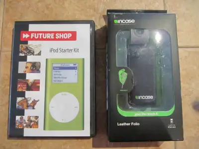 Future Shop Ipod Starter Kit DVD & Incase Ipod Nano Case C2005-6, View more