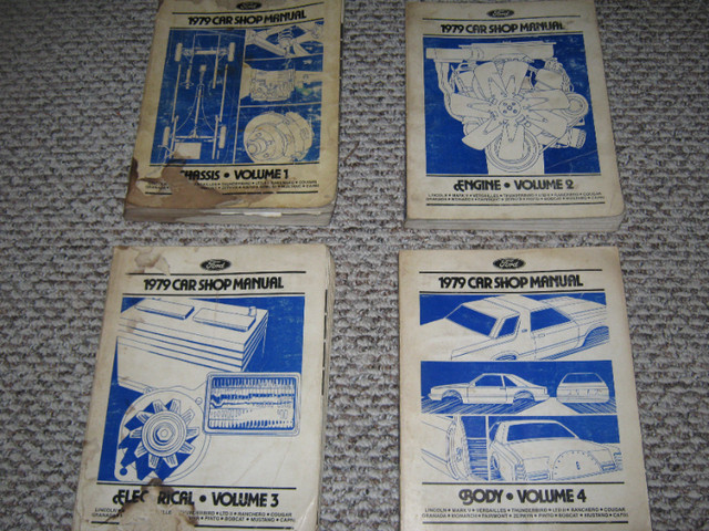 FORD SHOP MANUALS       New Price! in Other Parts & Accessories in Belleville