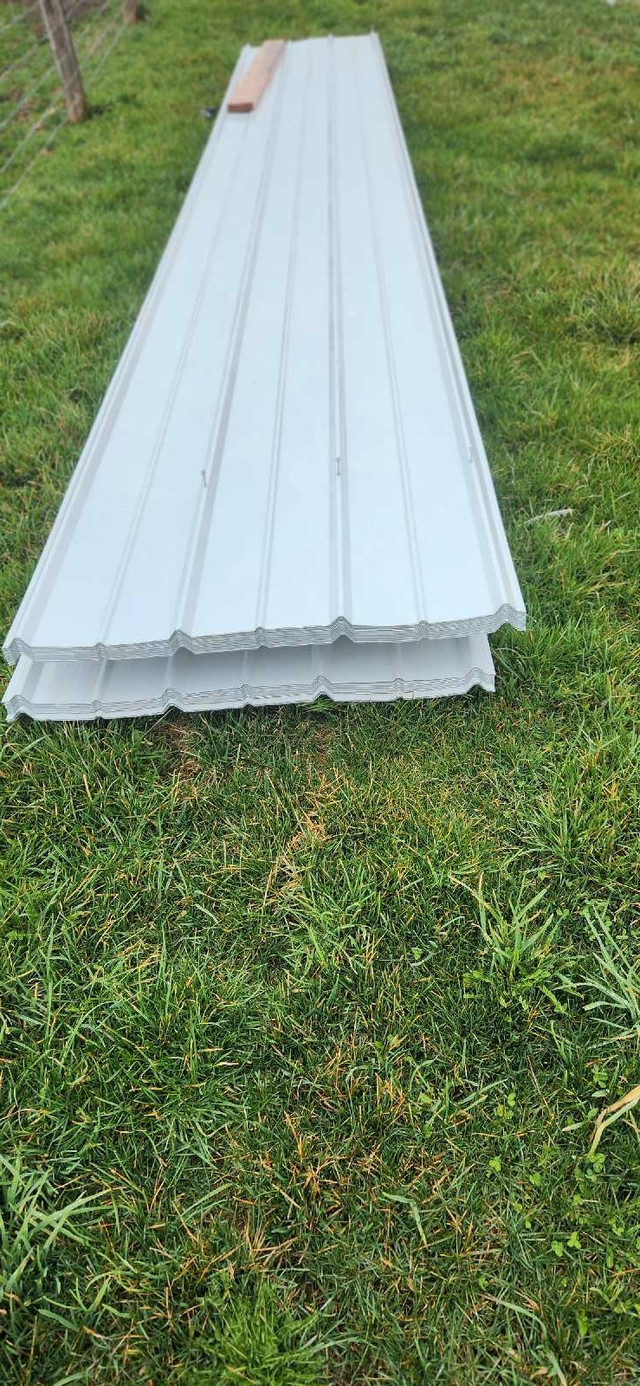 New Roofing steel  white 22 feet  in Other Business & Industrial in Kitchener / Waterloo