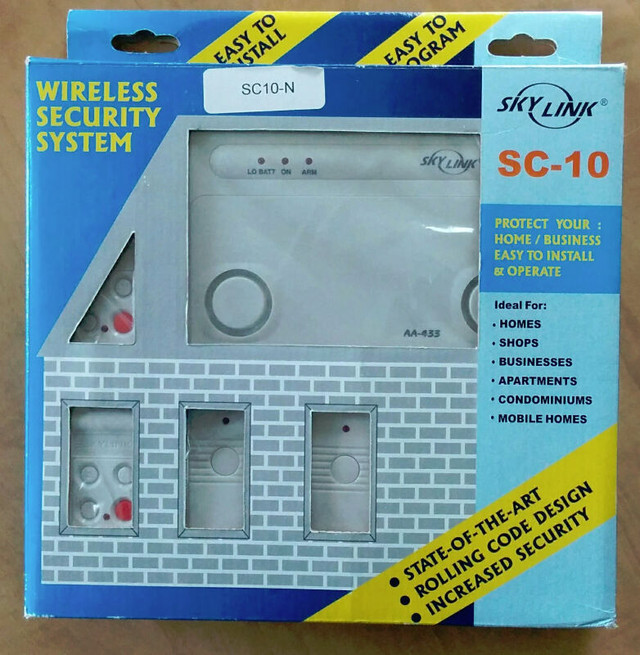 Skylink SC-10 Basic Wireless Security System. New in box in General Electronics in Grand Bend - Image 4