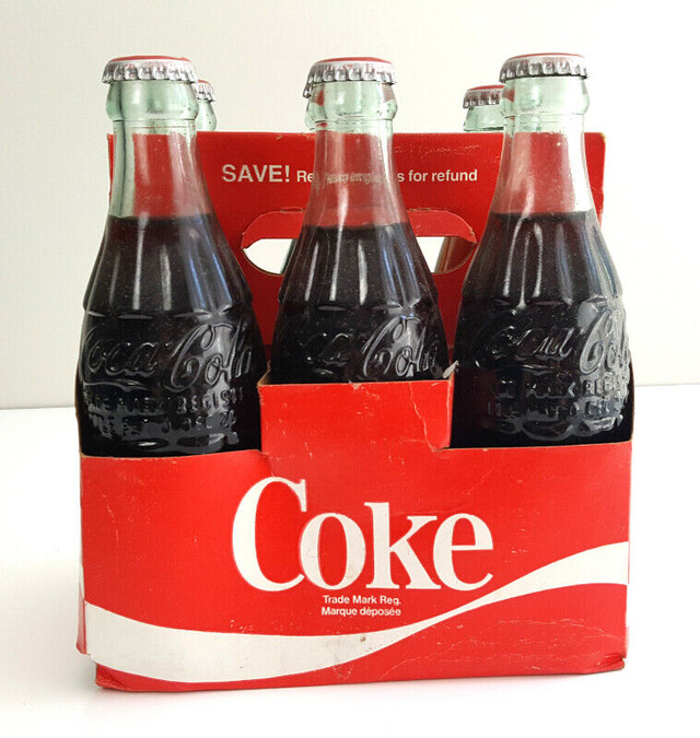 1950's Replica  Coca-Cola 6 Pack 6.5 OZ Bottles in Arts & Collectibles in City of Toronto - Image 4