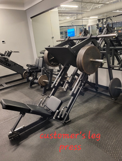 Brand New HAMMER STRENGTH LInear Leg Press