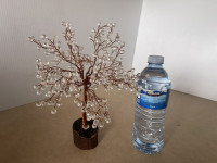 Hand Crafted Copper Wire & Bead - Bonsai Trees.
