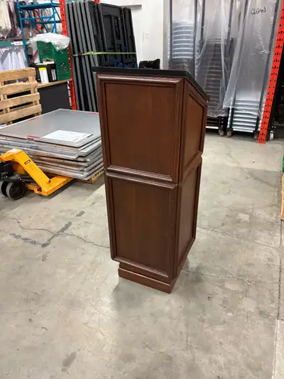 Lecturn - 2Pc. Mahogany, View more