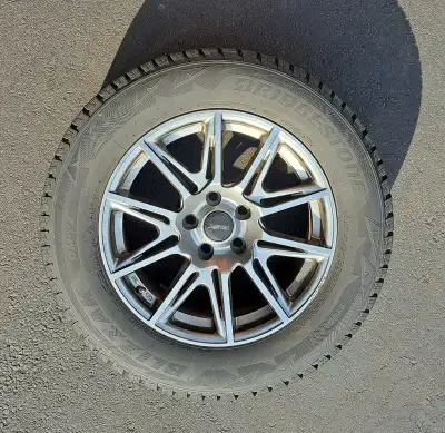 Blizzak DM-V2 225/65R17 Alloy Rims Used on 2023 Toyota Rav4, but traded-in for a Tiguan, so they no...