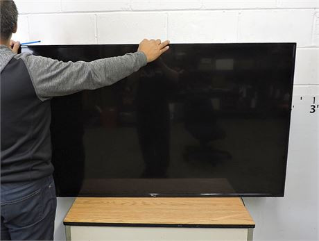 65" RCA SMART TV model # RNSMU6536-B in TVs in St. Albert